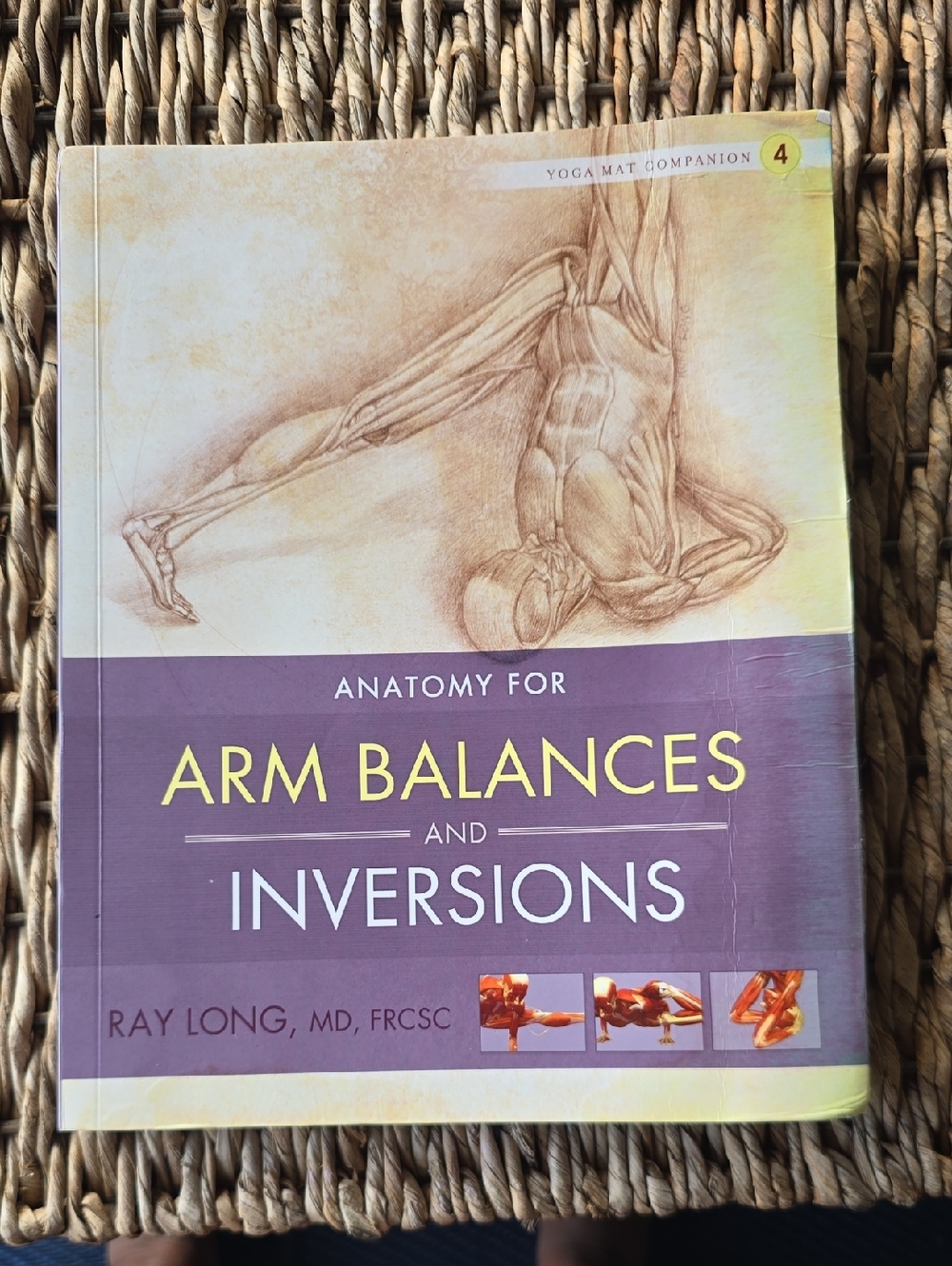 Anatomy for Arm Balances and Inversions by Ray Long